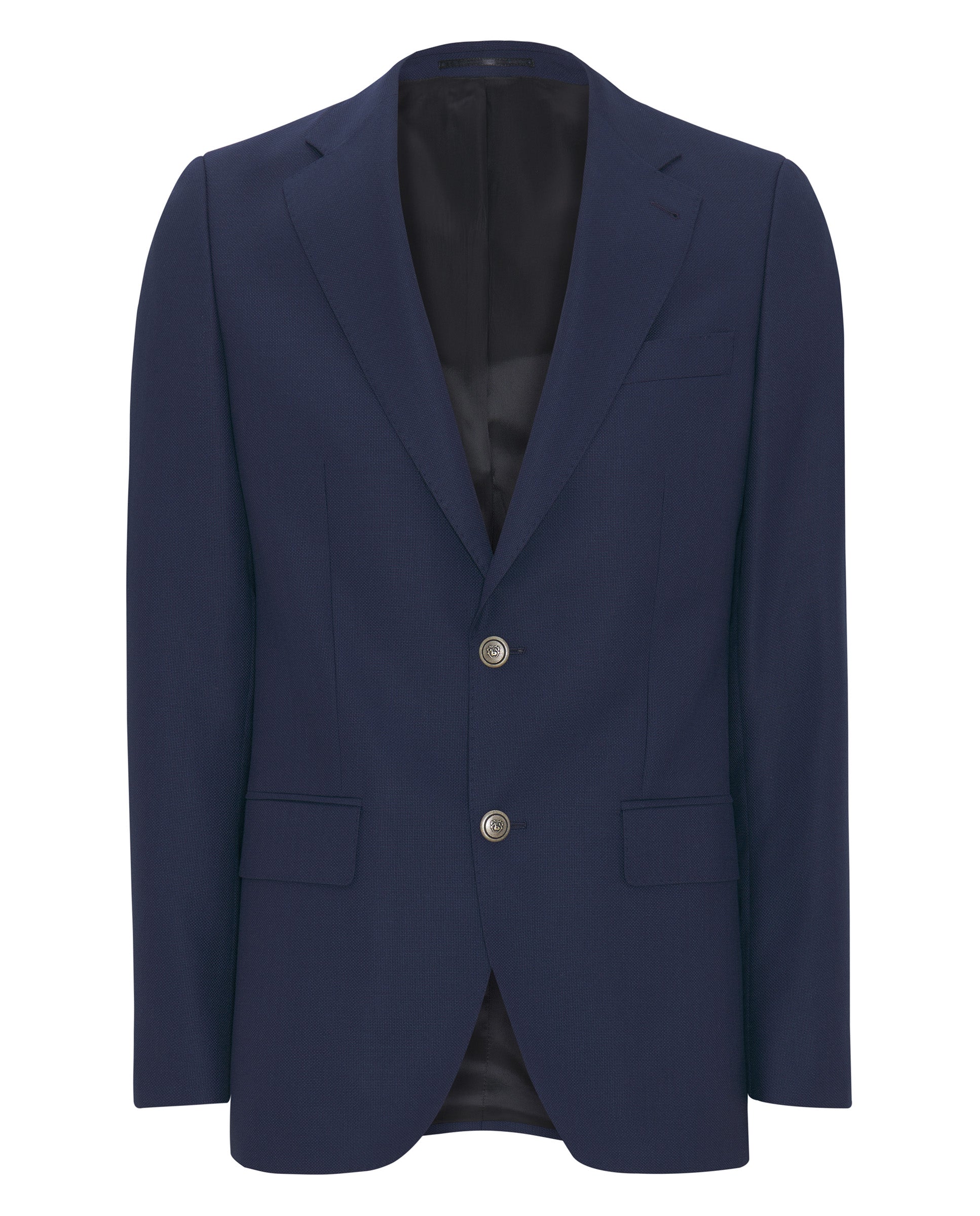 Blazer microestructura azulón