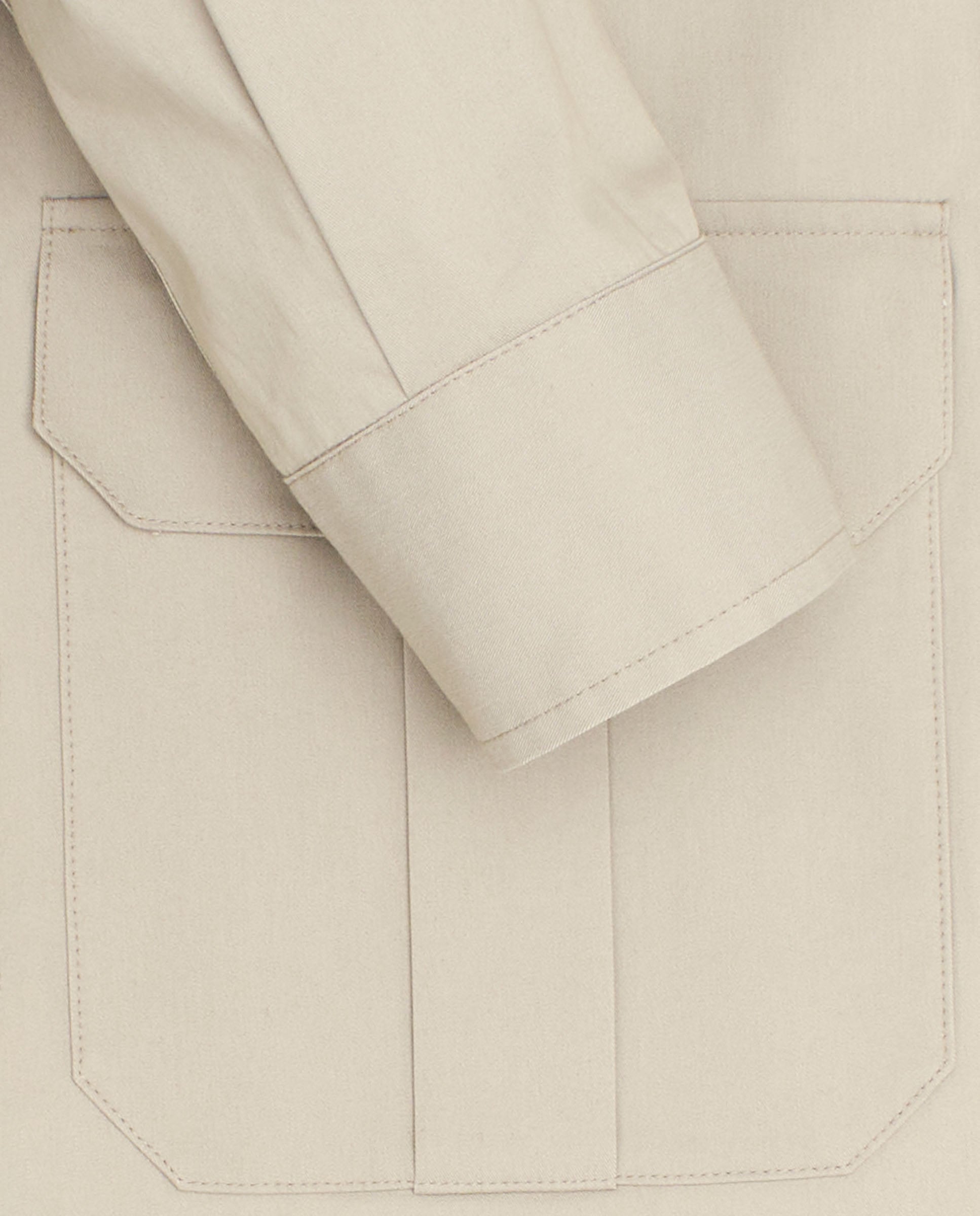 Chaqueta sahariana beige