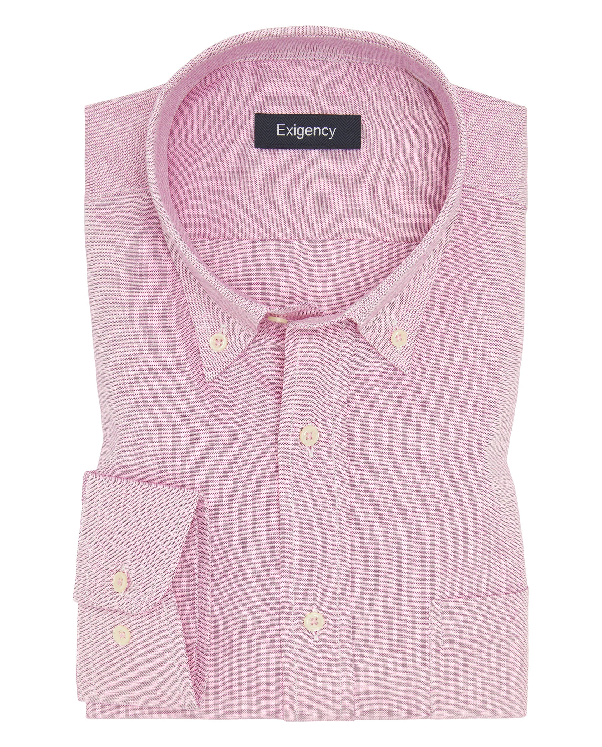 Camisa sport microestructura rosa