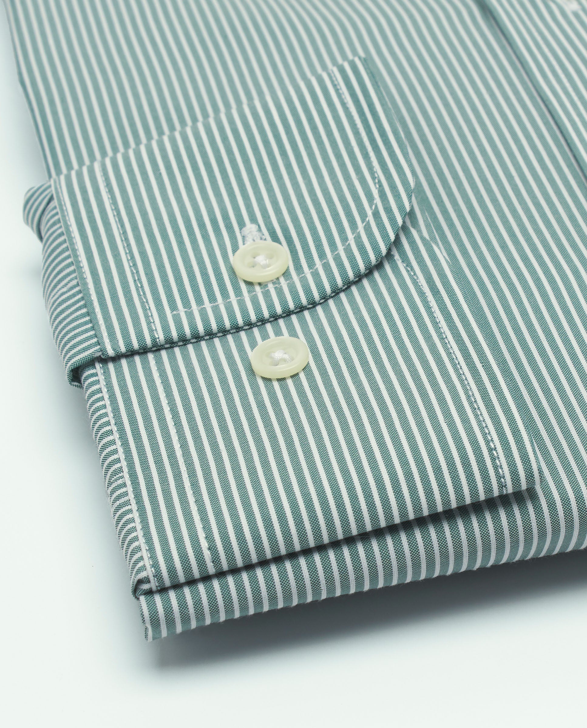 Camisa sport rayas verde