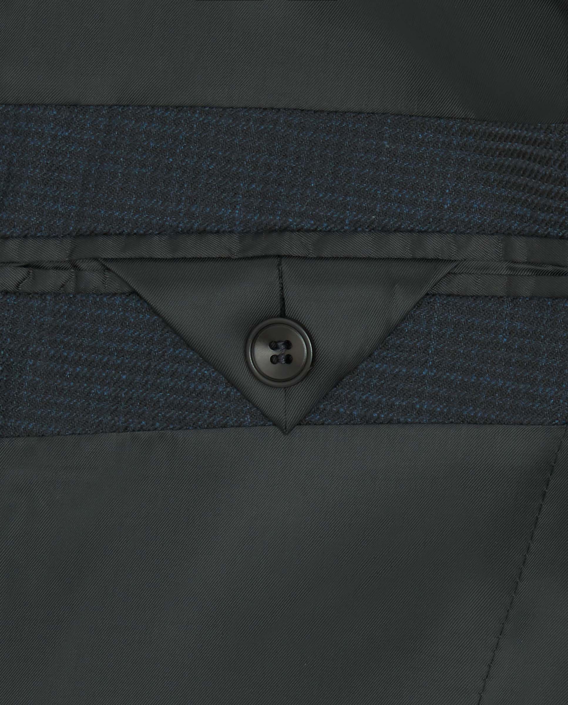 Chaqueta microfantasía azulón