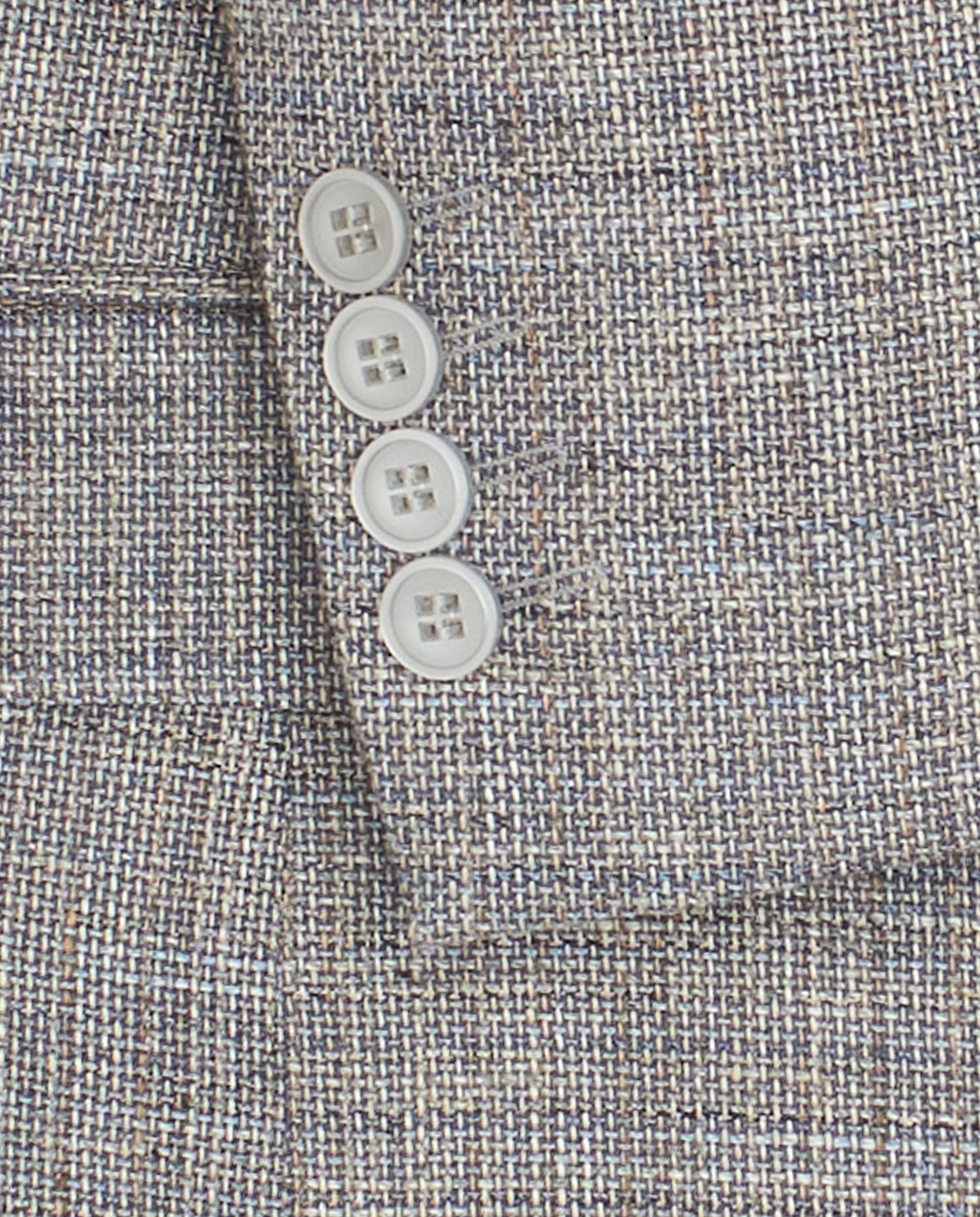 Chaqueta efecto rústico gris