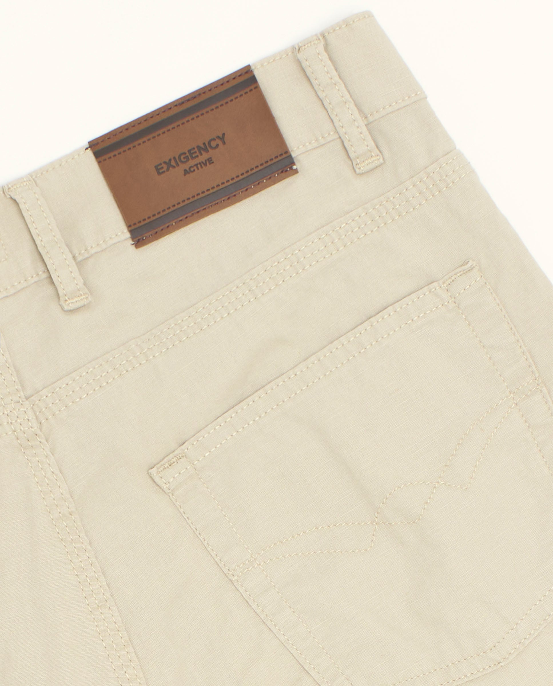 Pantalón 5 bolsillos beige