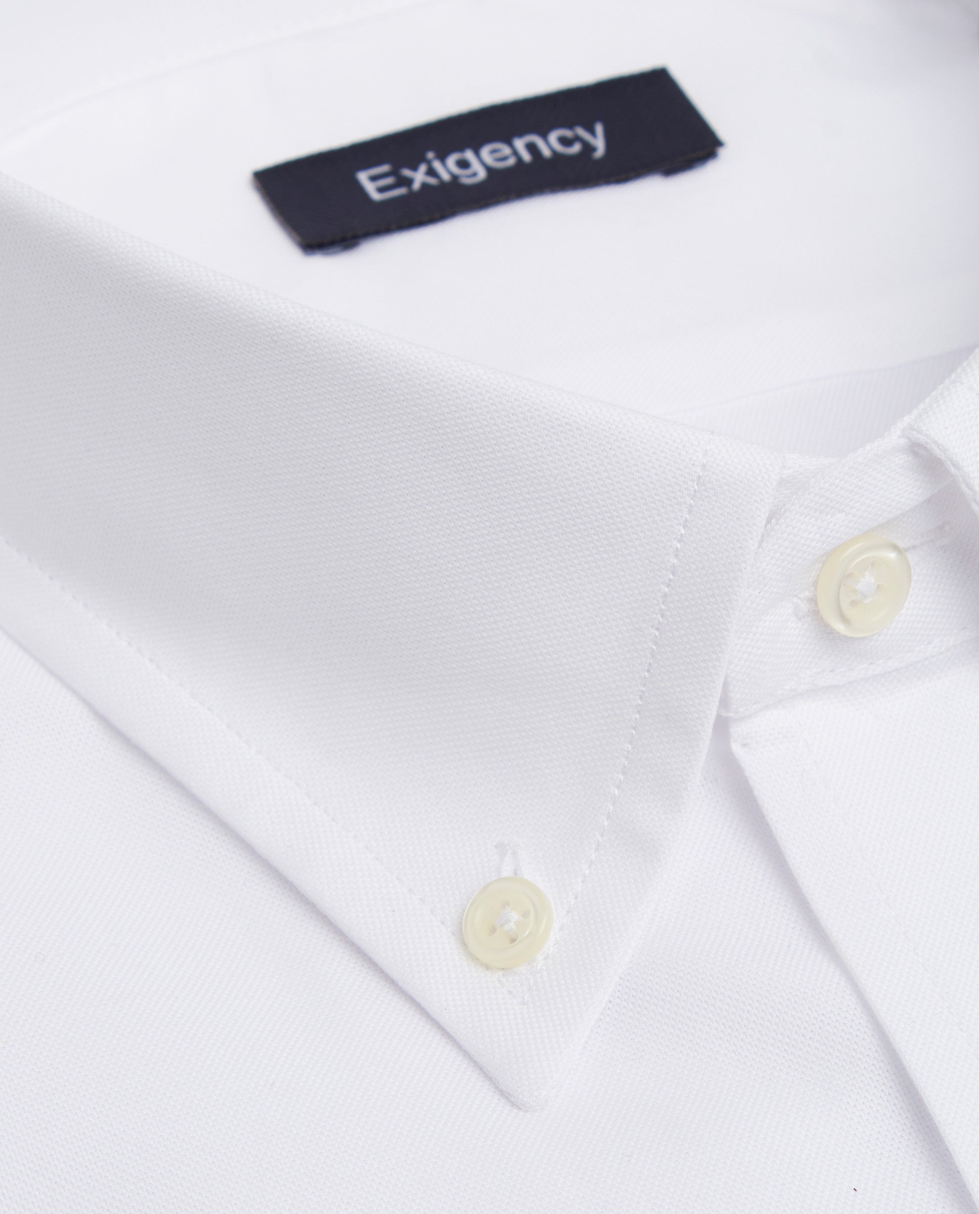 Camisa sport Oxford blanca