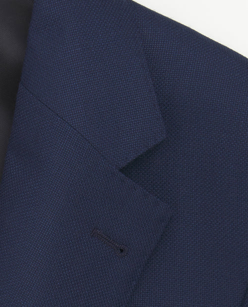 Blazer microestructura azulón