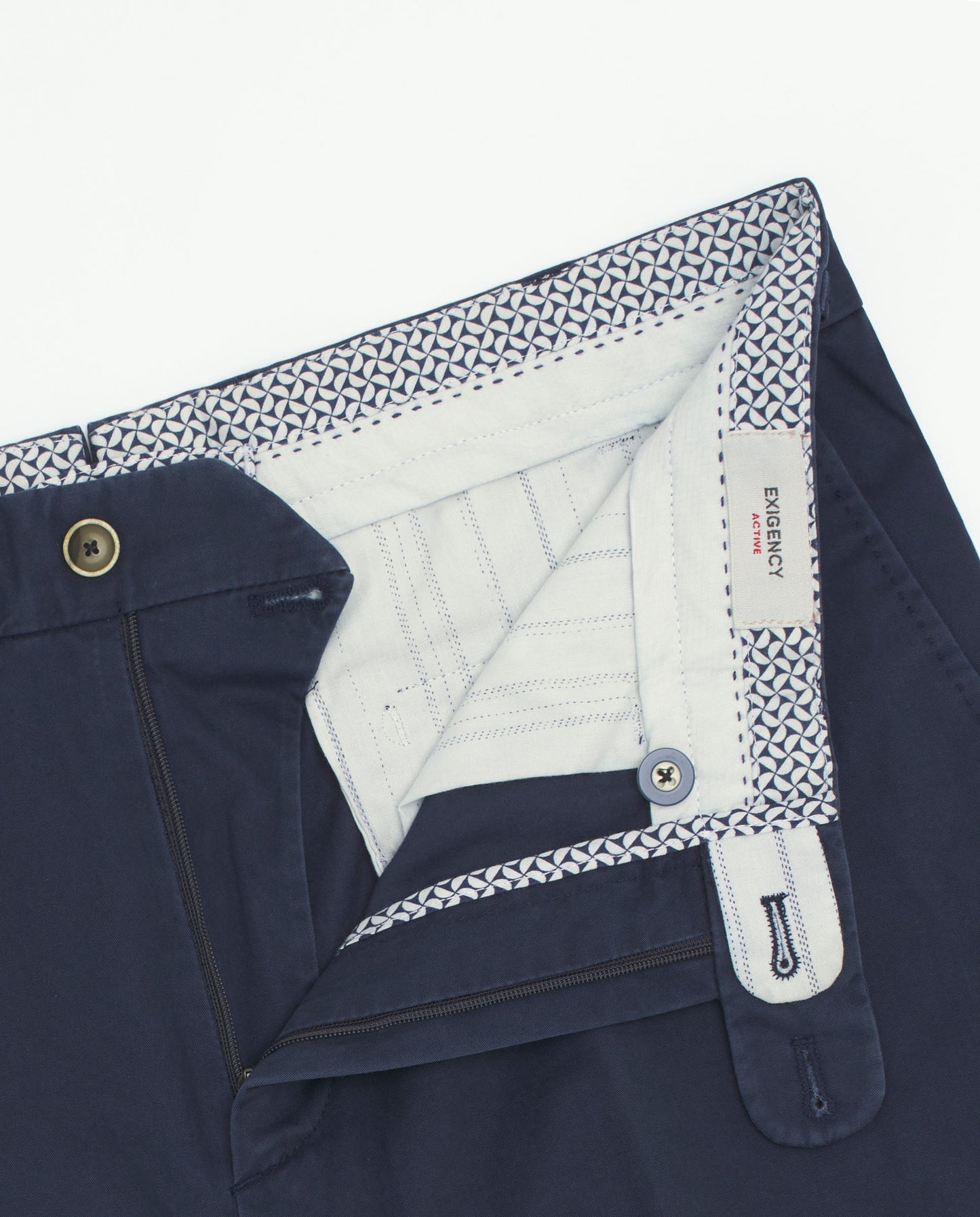Pantalón chino azul oscuro