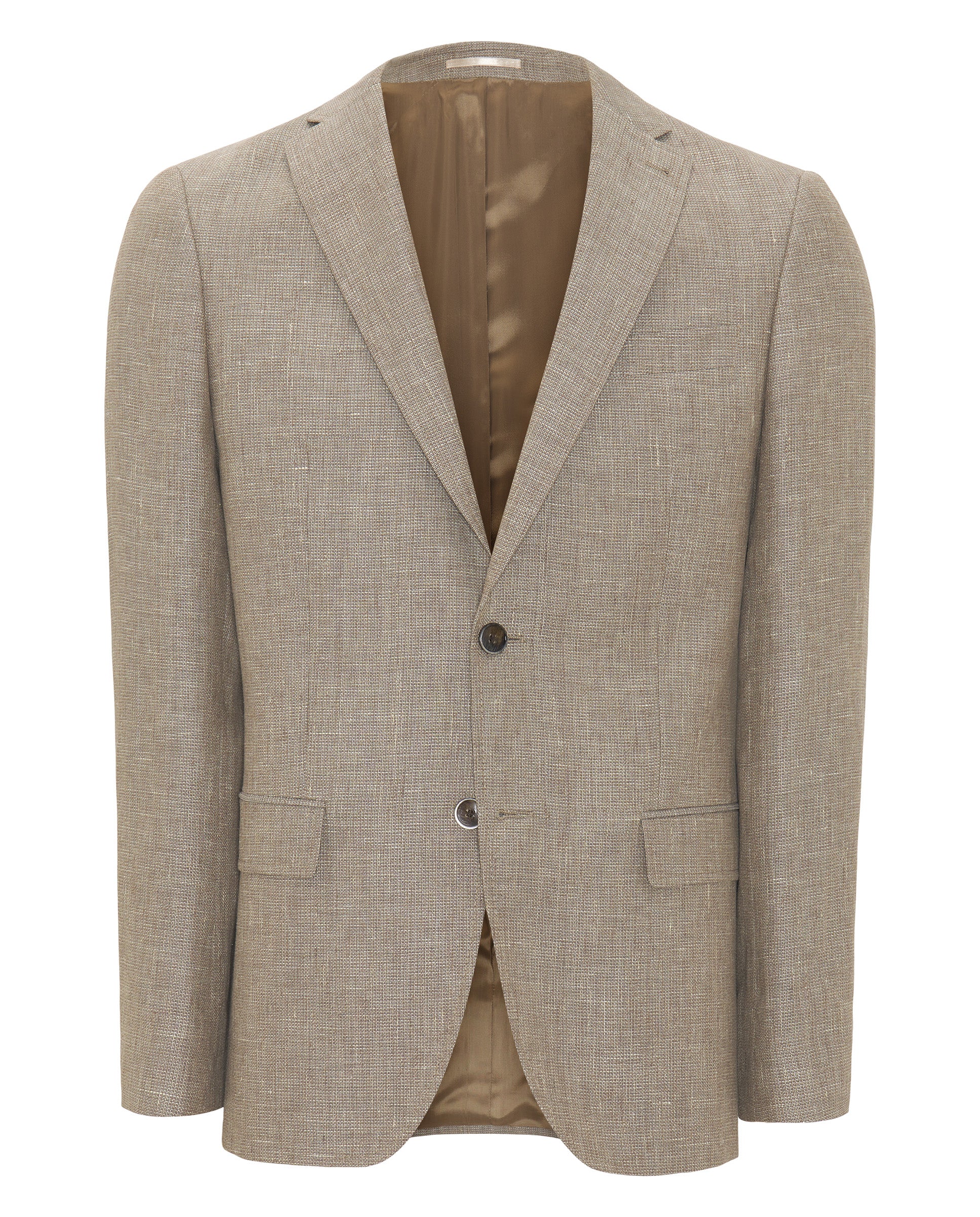 Chaqueta efecto rústico beige