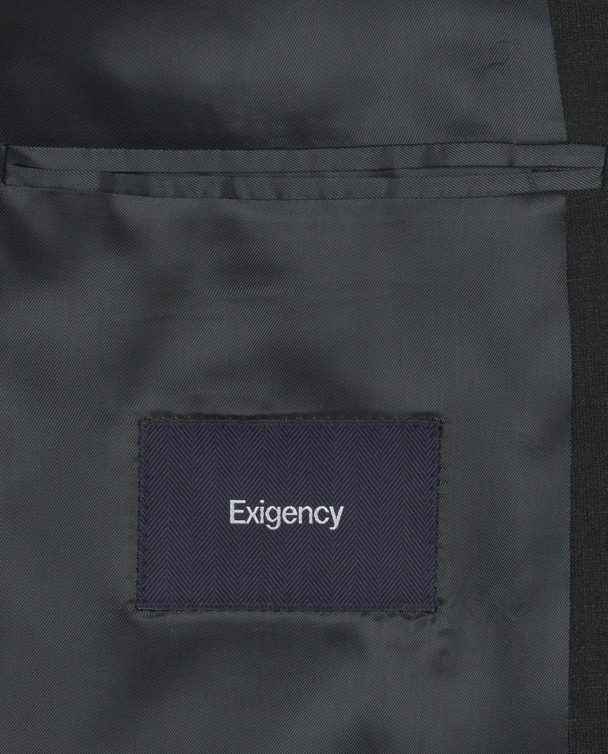 Traje lana stretch marengo