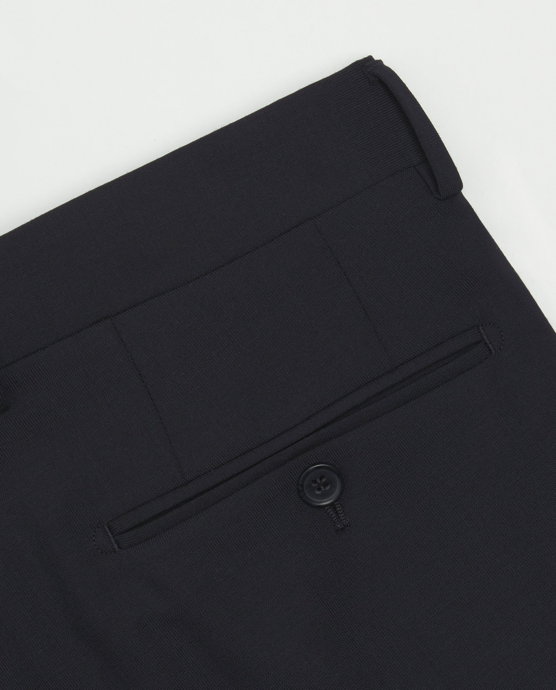 Traje lana stretch azul marino