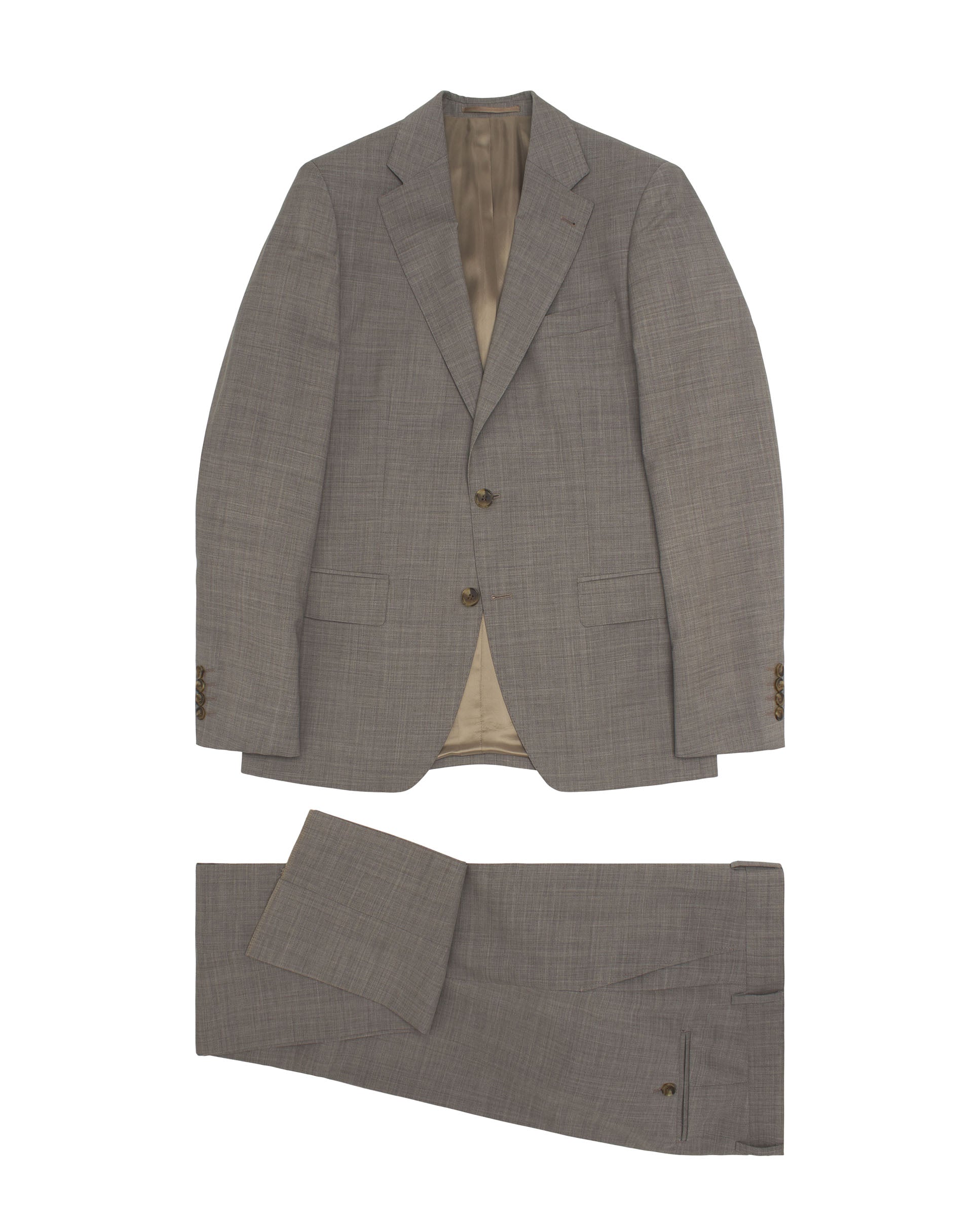 Traje lana gris