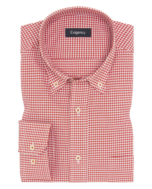Camisa sport estampada caldera