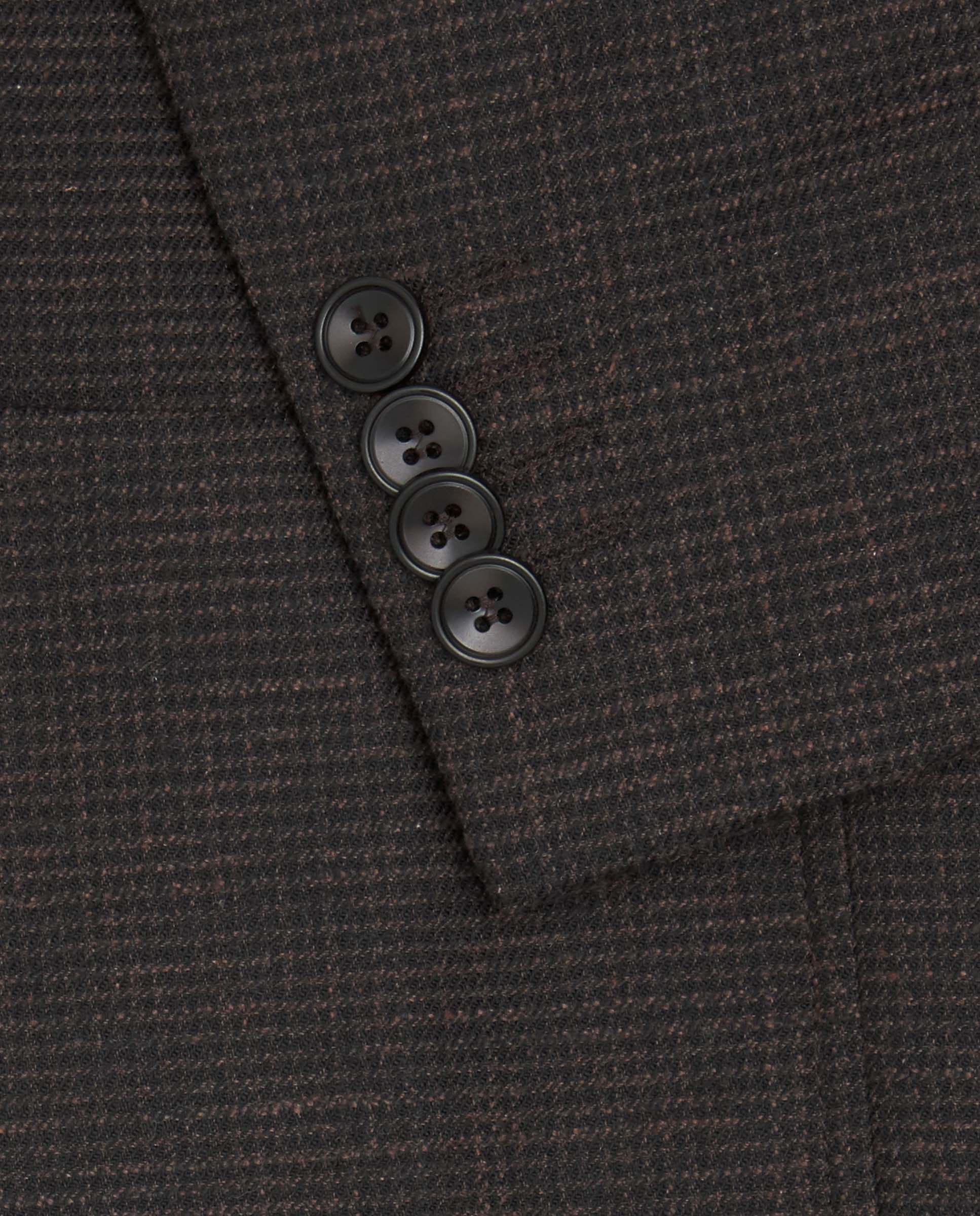 Chaqueta microfantasía marrón