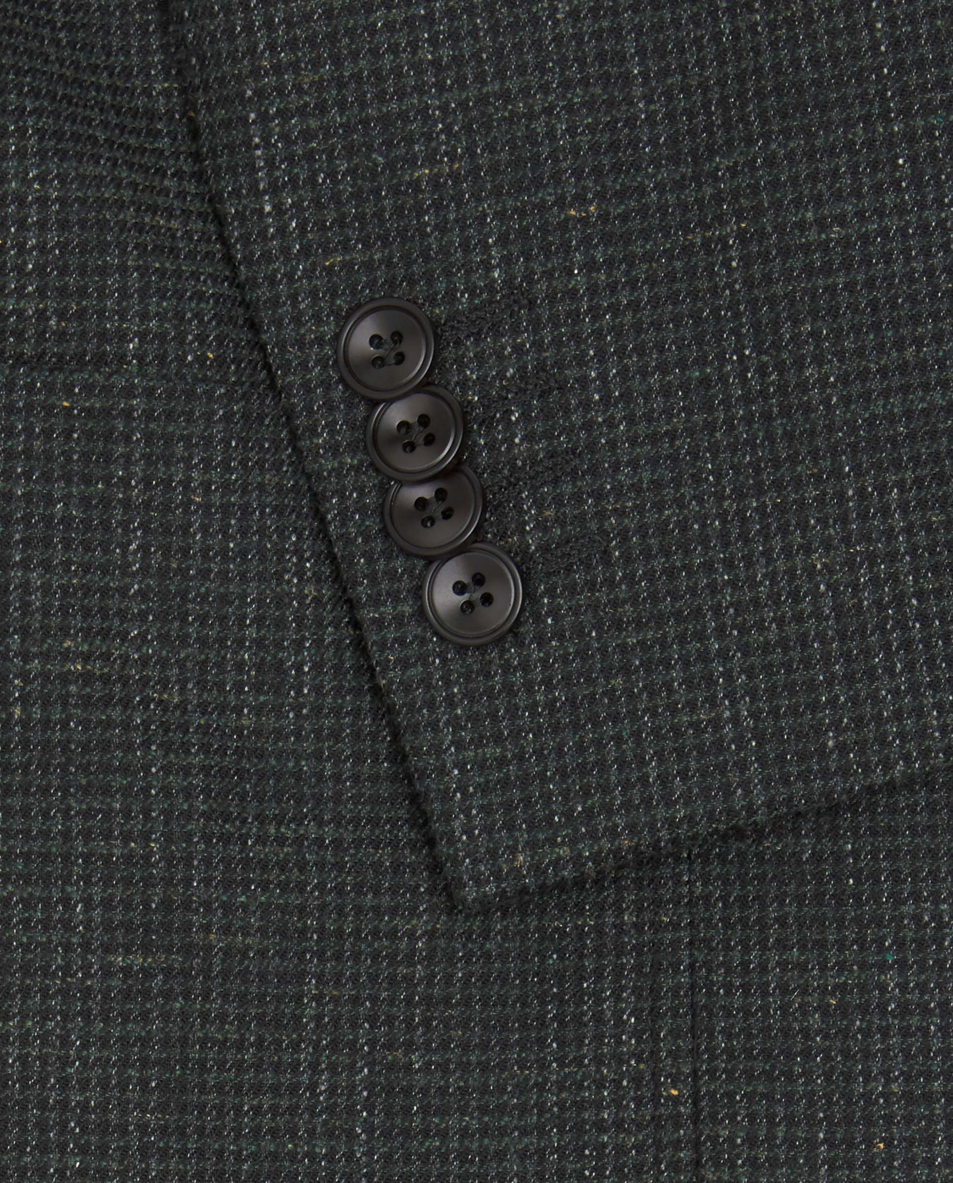 Chaqueta microfantasía verde