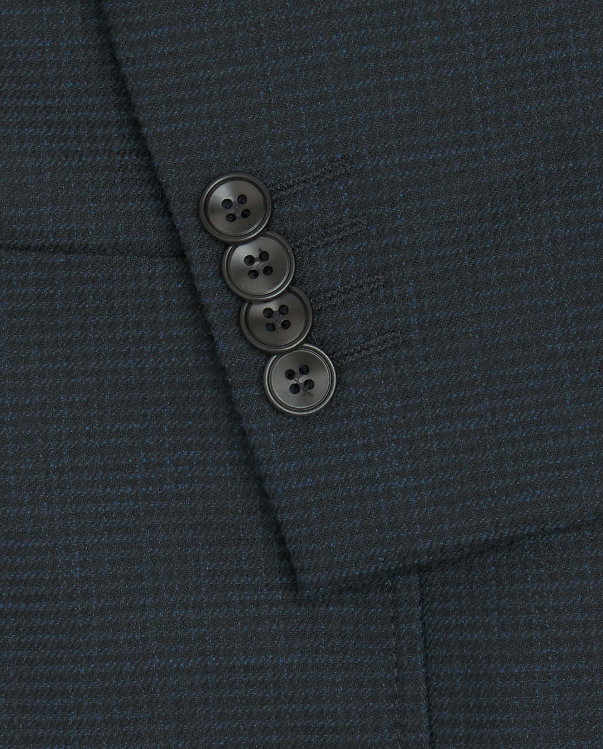 Chaqueta microfantasía azulón