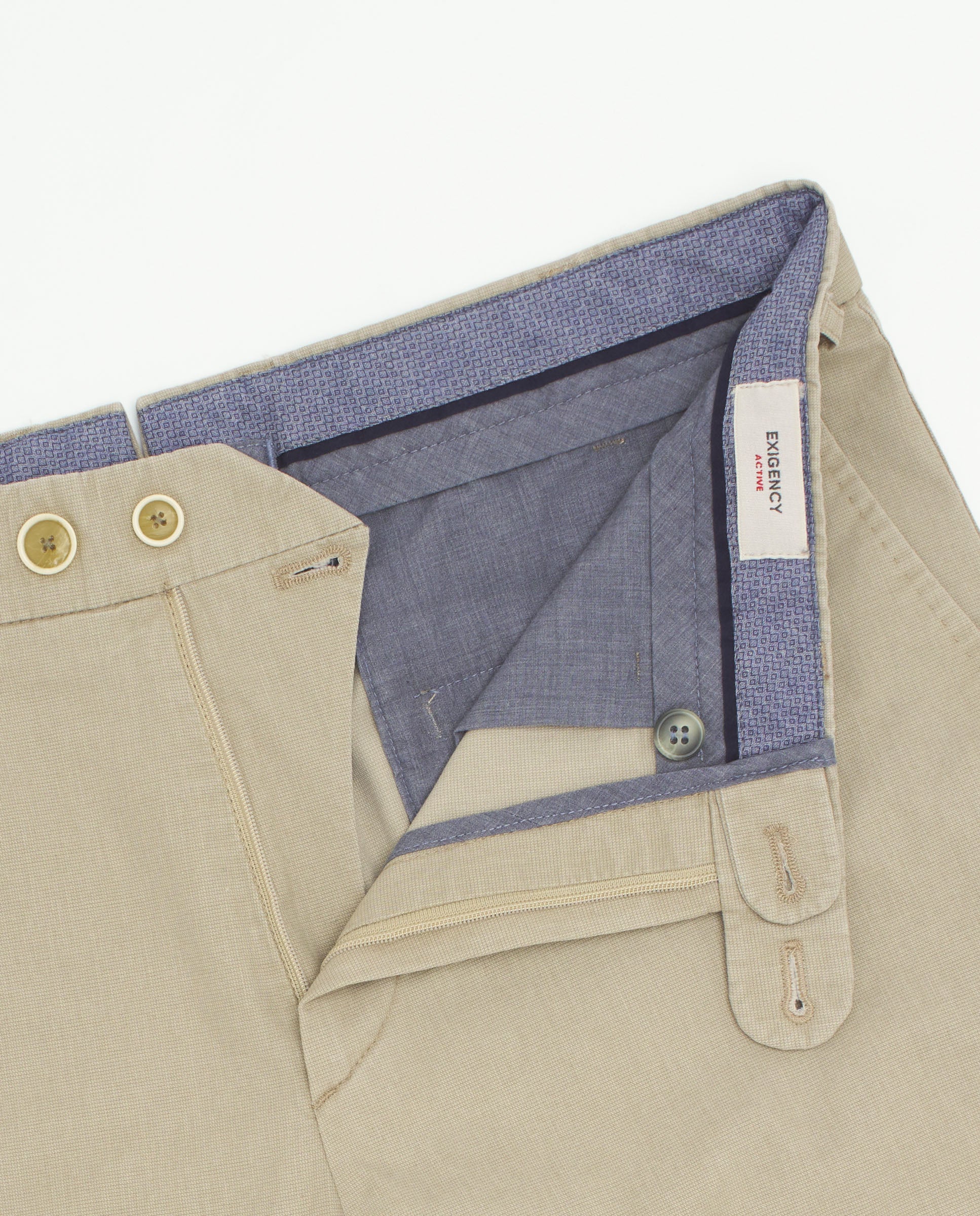 Pantalón chino beige