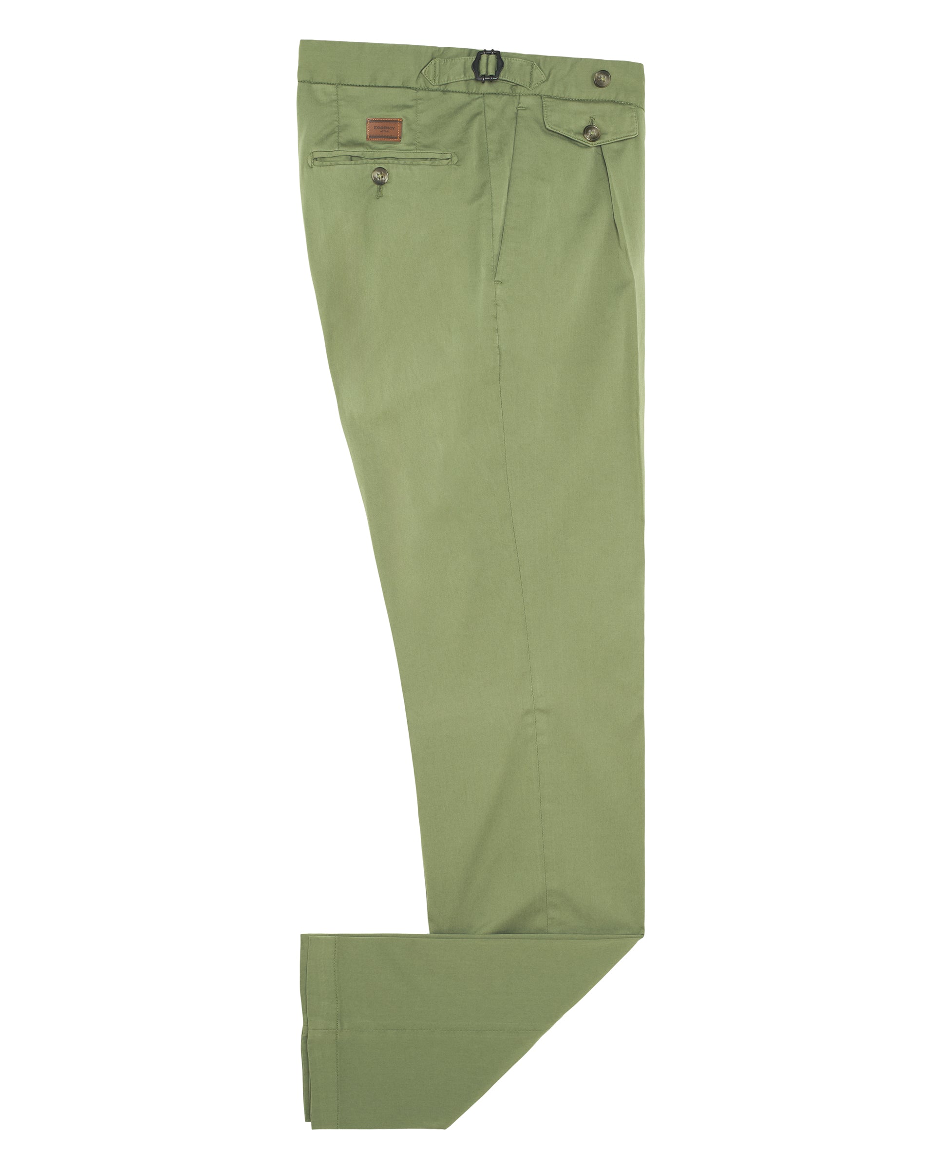 Pantalón semivestir verde