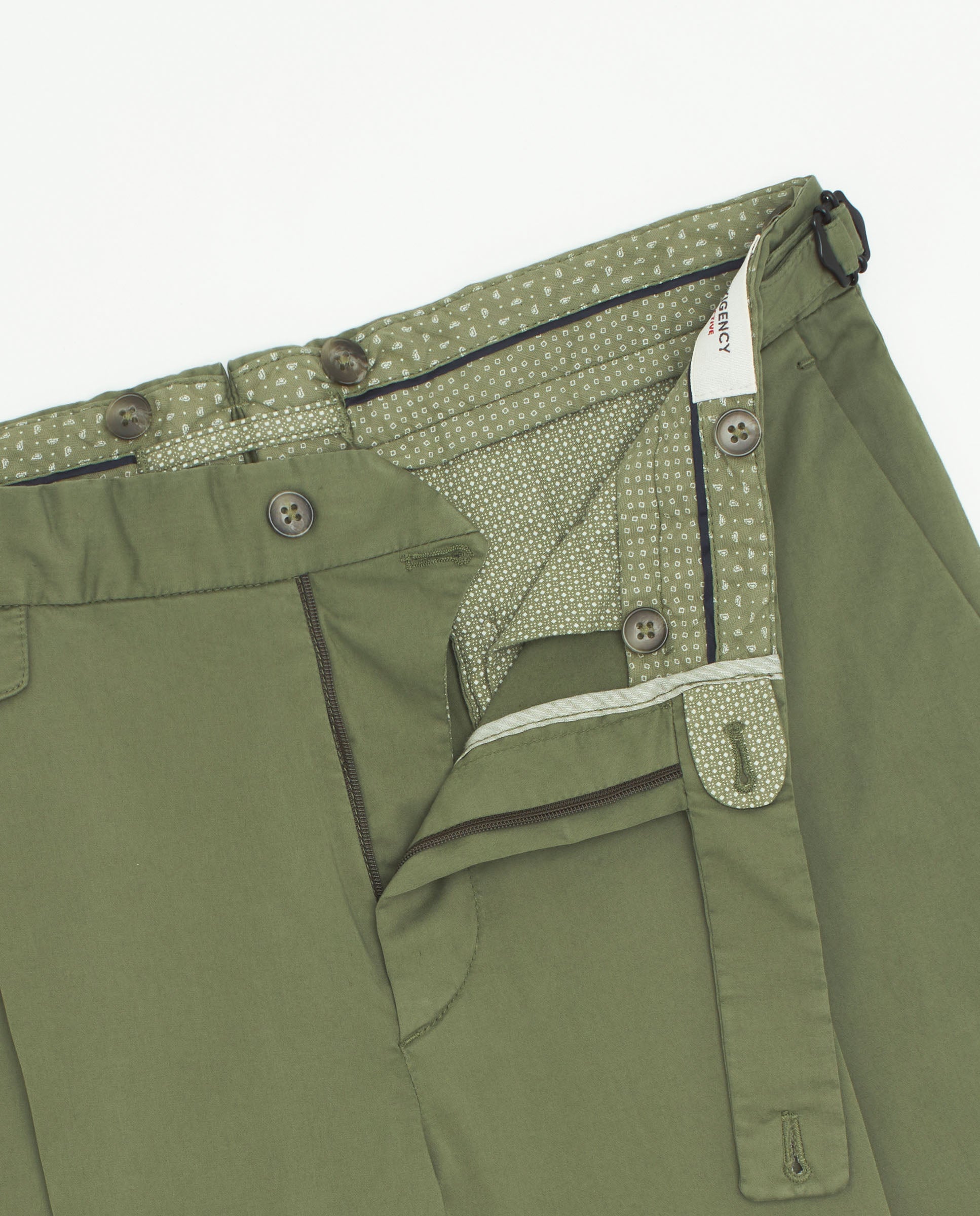 Pantalón semivestir verde