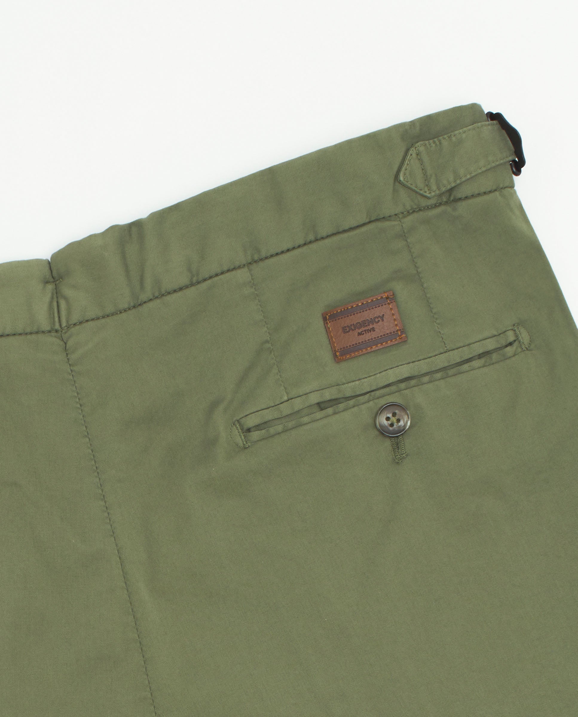 Pantalón semivestir verde