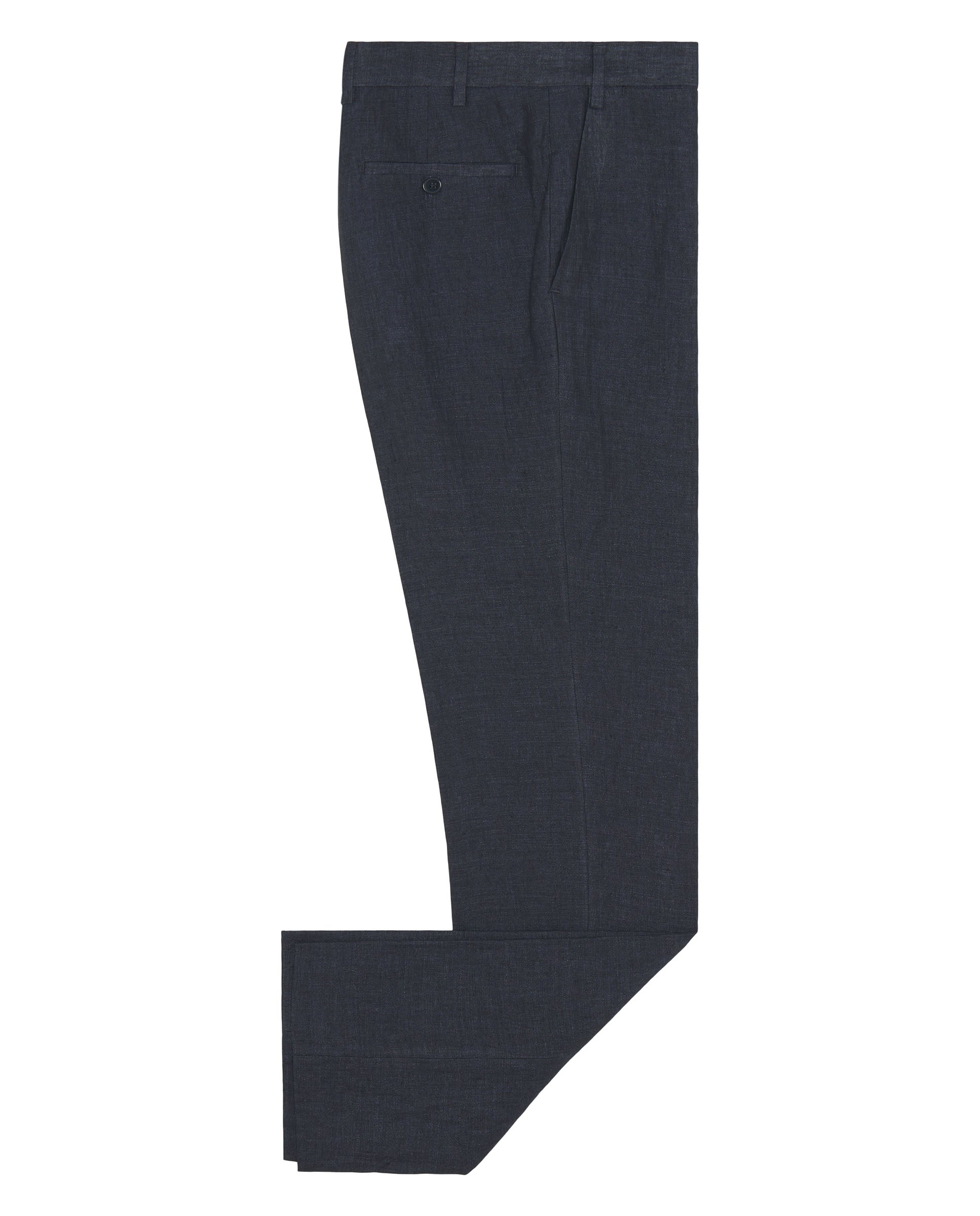 Pantalón Regular Fit Azul Profundo Rústico