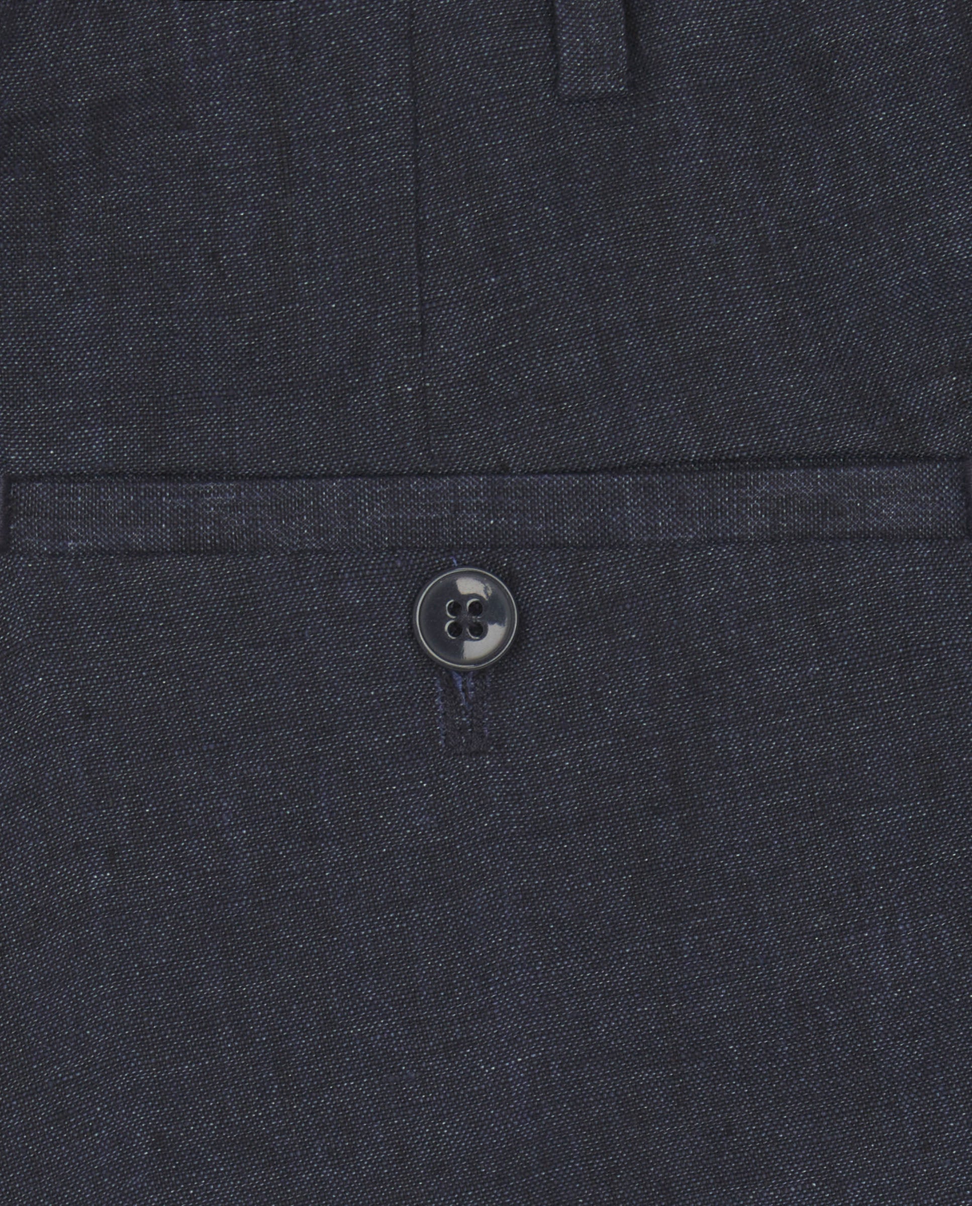 Pantalón Regular Fit Azul Profundo Rústico