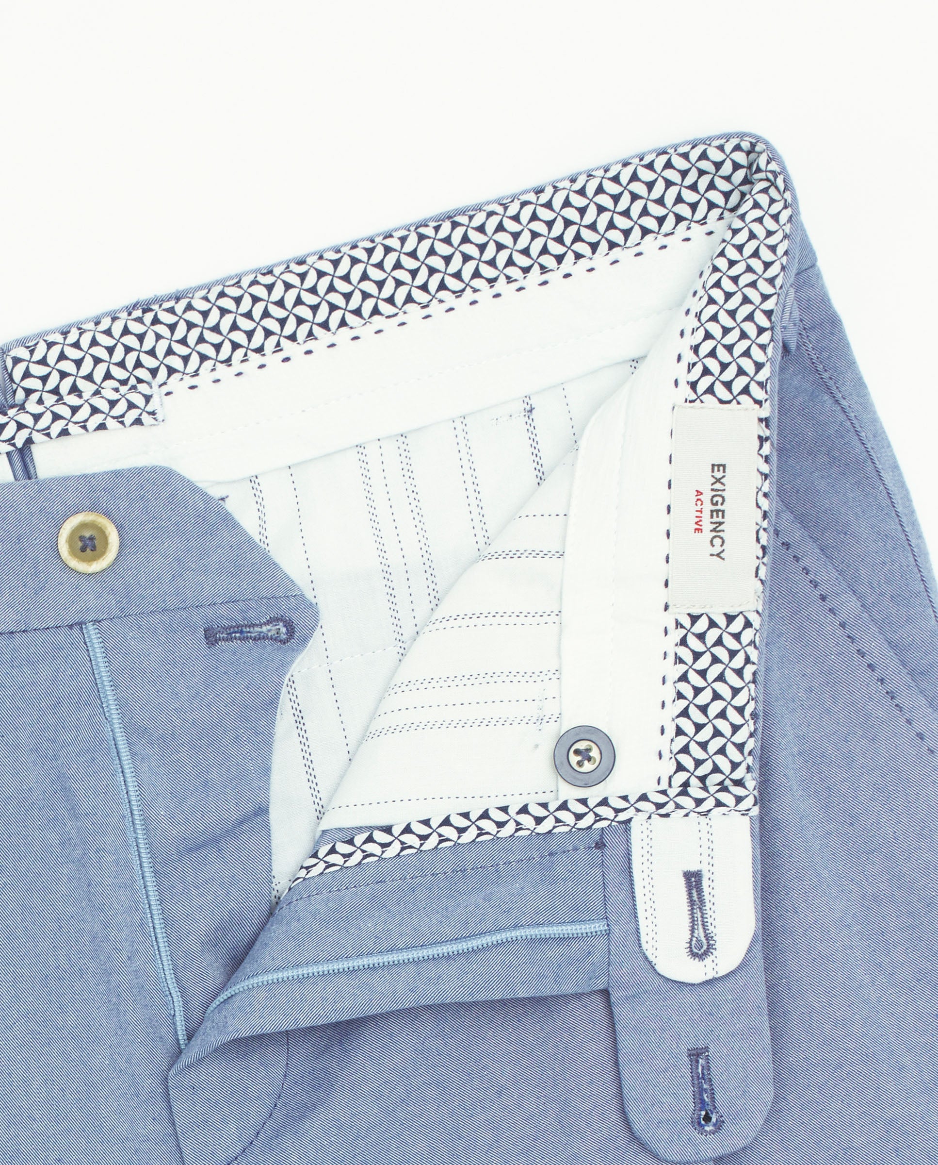 Pantalón chino azul claro