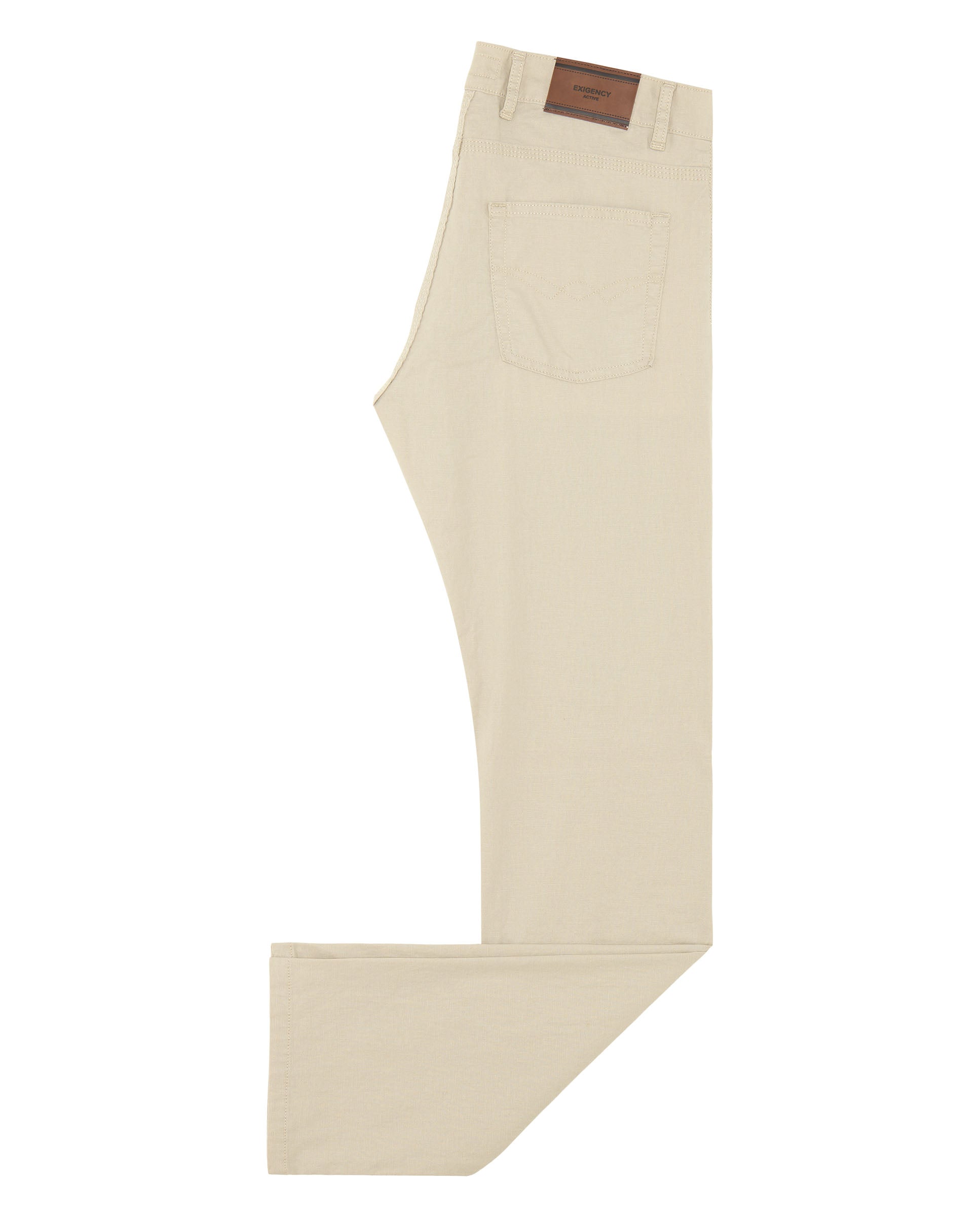 Pantalón 5 bolsillos beige