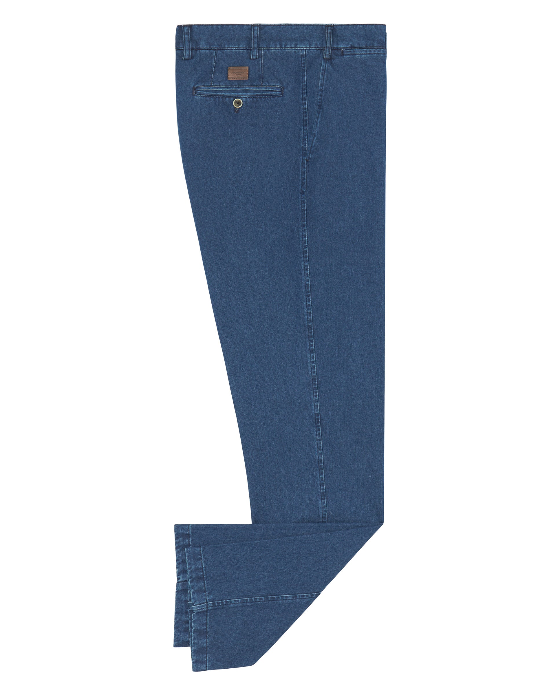 Pantalón chino denim azul claro