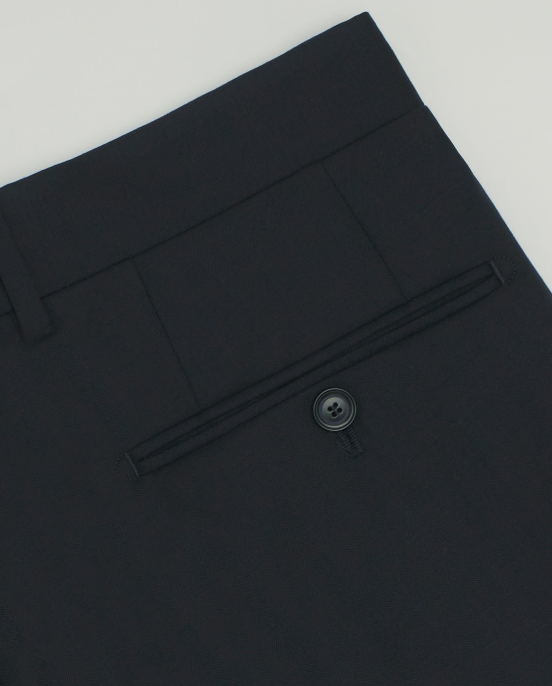 Traje regular fit azul marino espiga