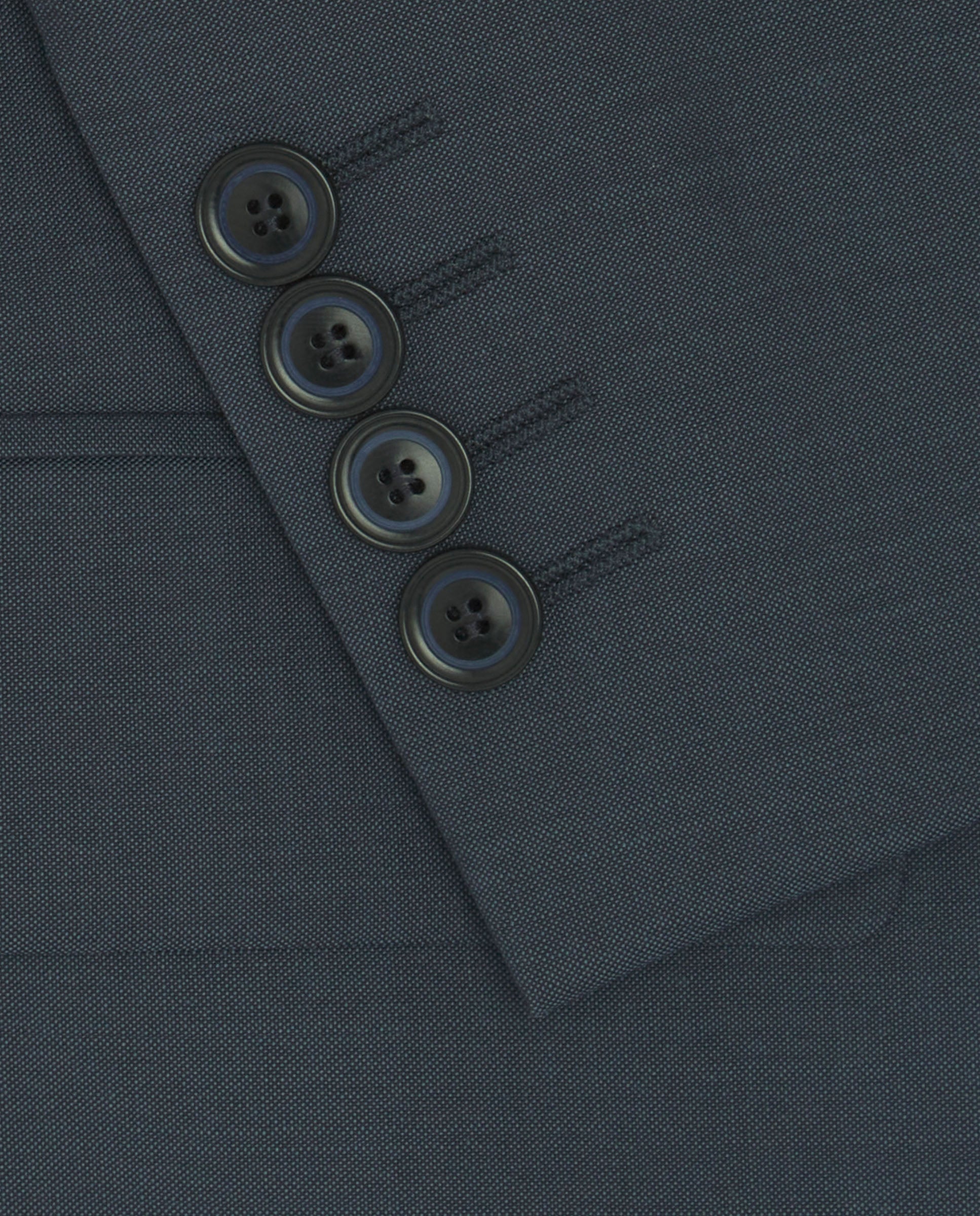 Traje Custom fit Azul Medio