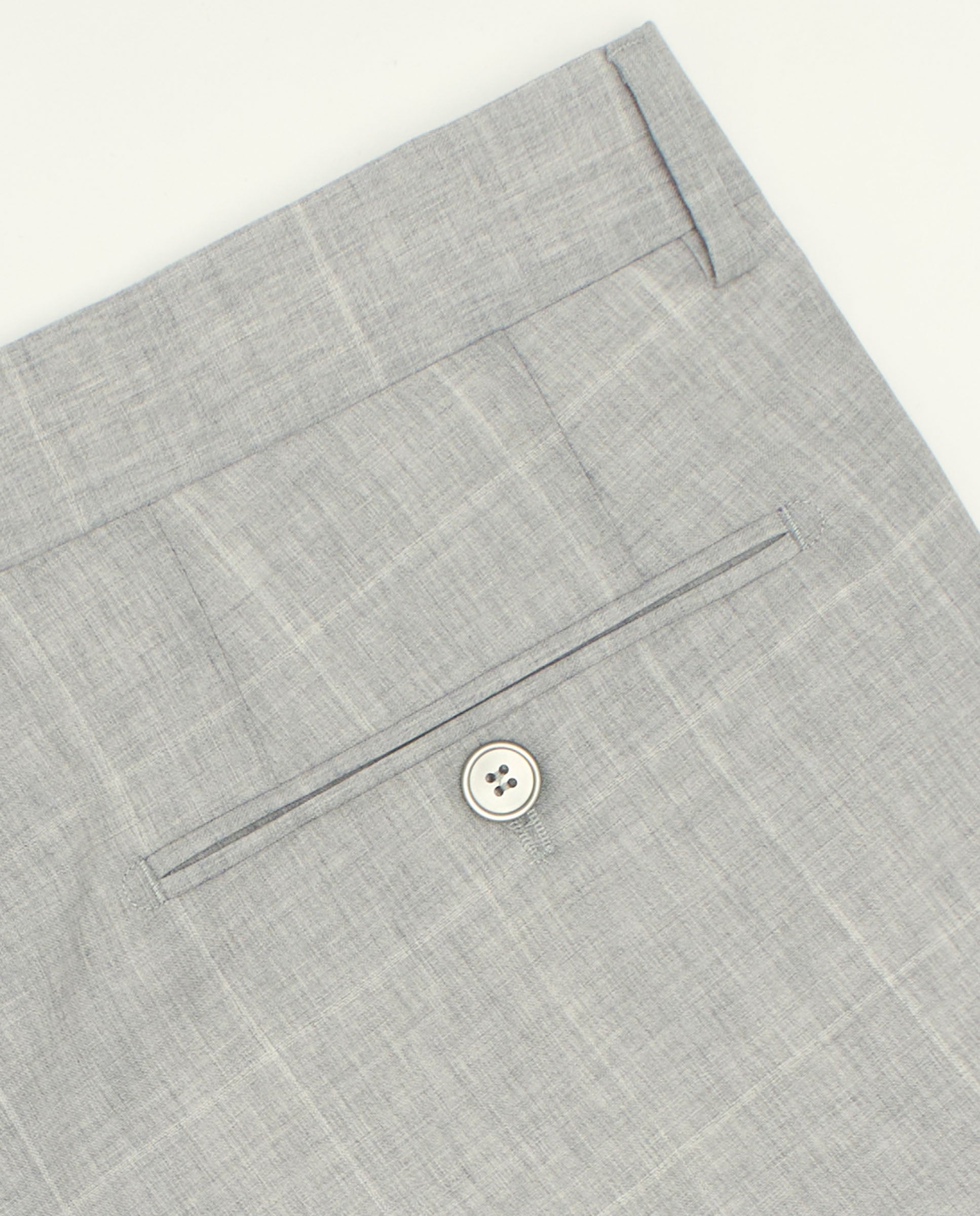 Traje Regular fit Gris Claro Ventana