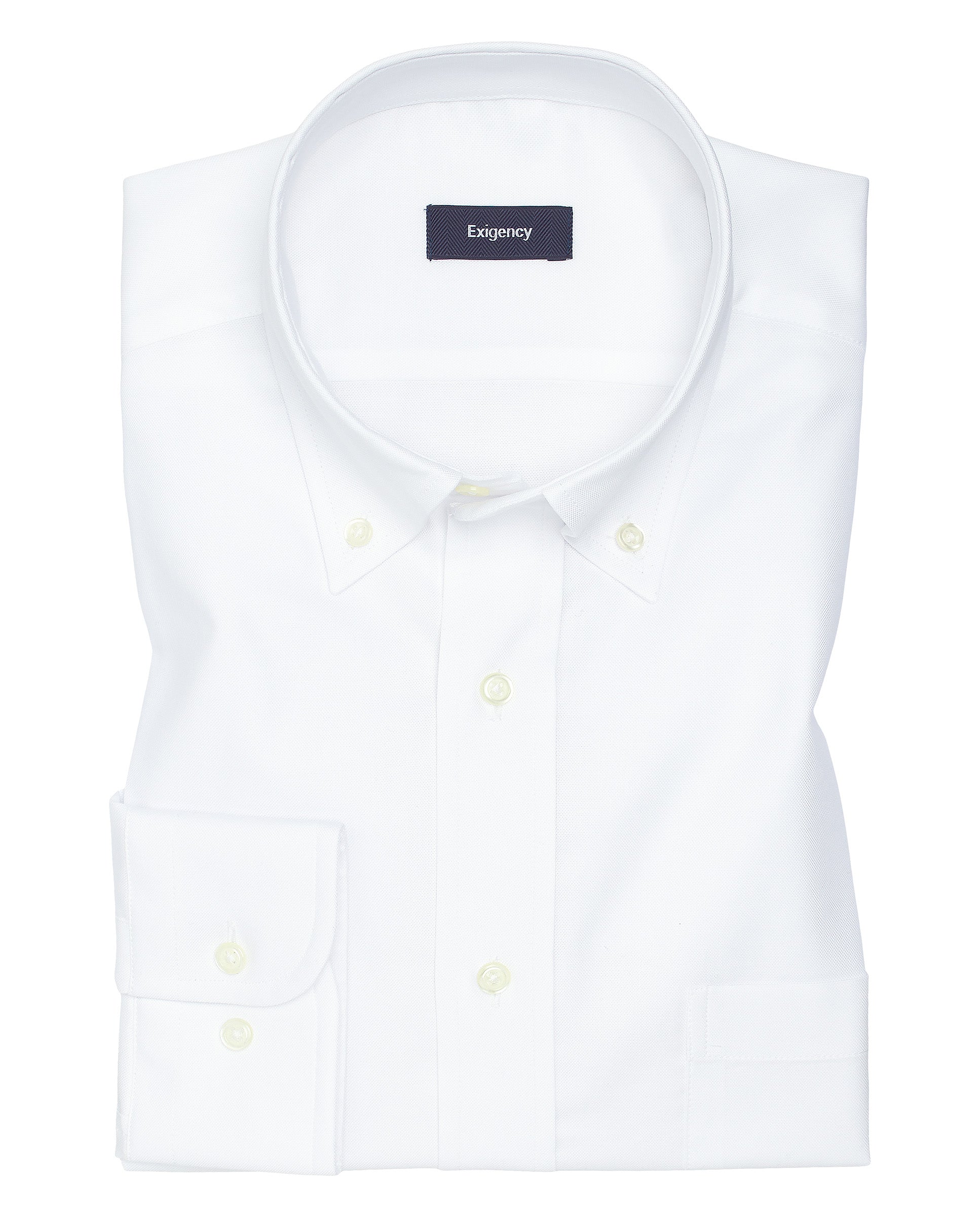 Camisa sport Oxford blanca
