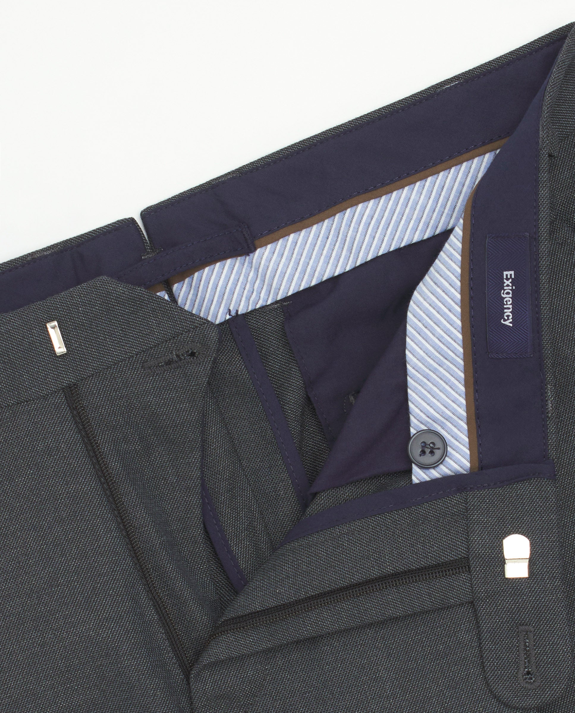 Pantalón semivestir gris
