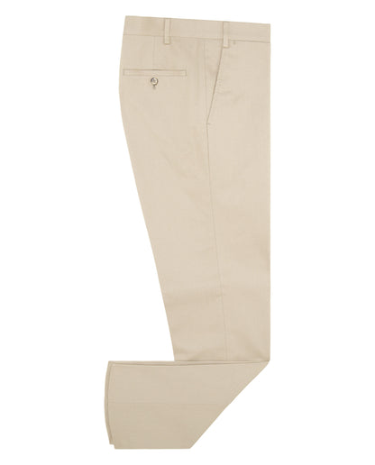 Pantalón semivestir beige