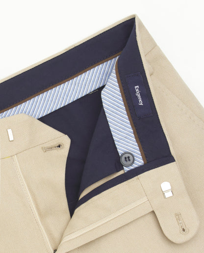 Pantalón semivestir beige